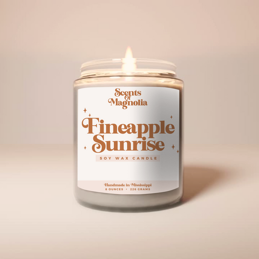 Fineapple Sunrise Candle