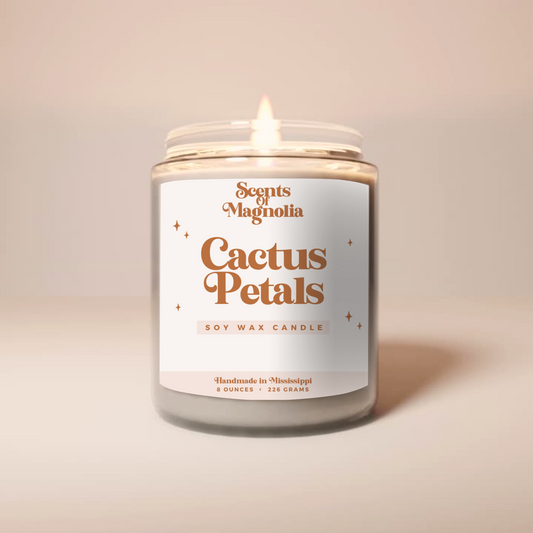 Cactus Petals Candle