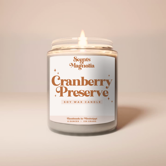 Cranberry Preserve Candle